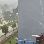 [VIDEO] ¿Lluvias hicieron nuevo río en Usaquén? Se reveló la verdad