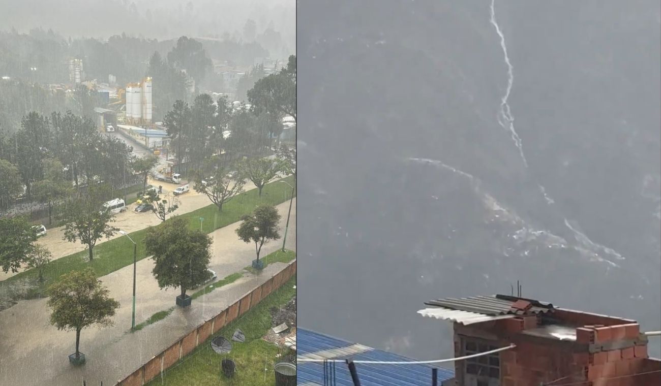 [VIDEO] ¿Lluvias hicieron nuevo río en Usaquén? Se reveló la verdad