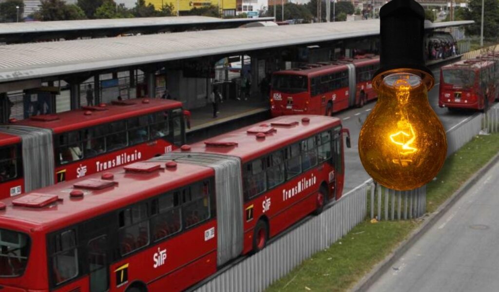 Ciudadanos de Soacha exigen solución de energía en TRANSMILENIO Ciudadanos de Soacha exigen solución de energía en TRANSMILENIO