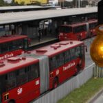 Ciudadanos de Soacha exigen solución de energía en TRANSMILENIO Ciudadanos de Soacha exigen solución de energía en TRANSMILENIO
