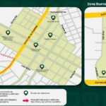 Envigado tiene dos zonas con restricciones al tránsito y estacionamiento