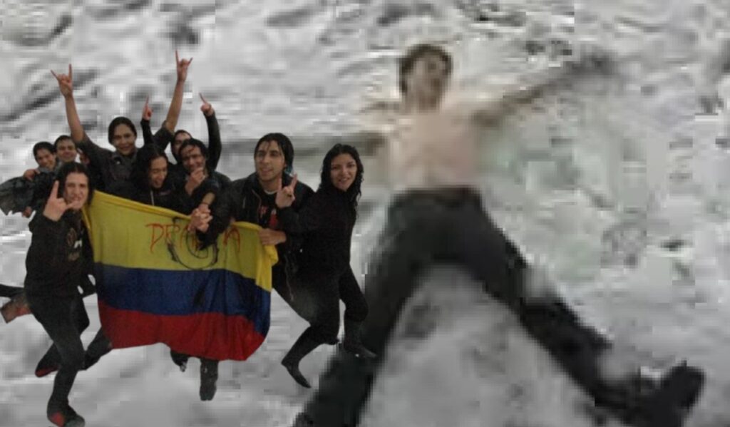 Rock al Parque: histórica granizada que puso a metaleros a hacer angelitos Rock al Parque: histórica granizada que puso a metaleros a hacer angelitos