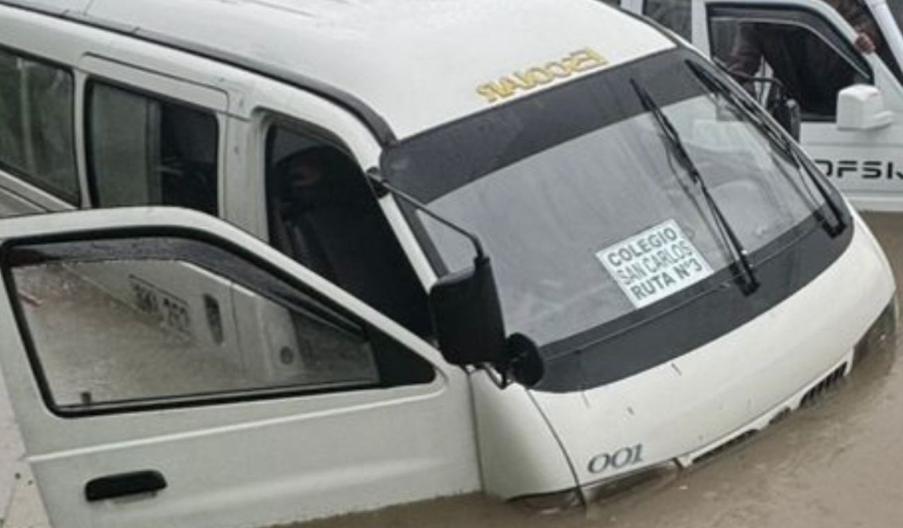 Rutas escolares atrapadas en trancón de Autopista Norte: padres preocupados
