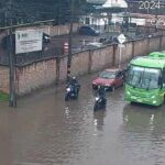 Bogotá bajo el agua: Intensas lluvias causan caos en calles principales