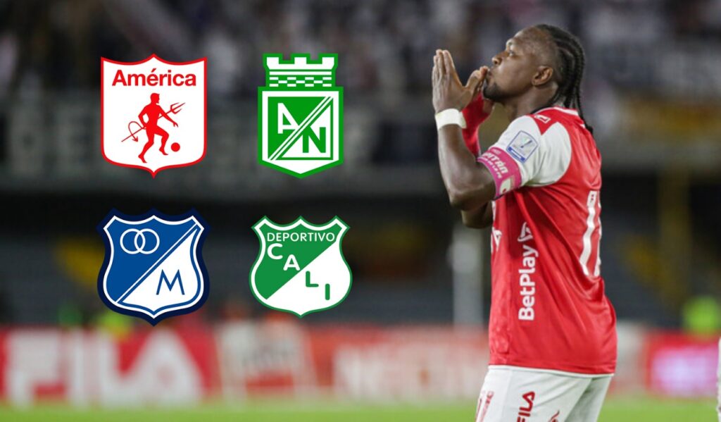 Rodallega pone a Santa Fe en alerta: Equipo grande de Colombia lo contrata