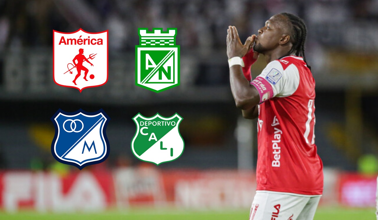 Rodallega pone a Santa Fe en alerta: Equipo grande de Colombia lo contrata