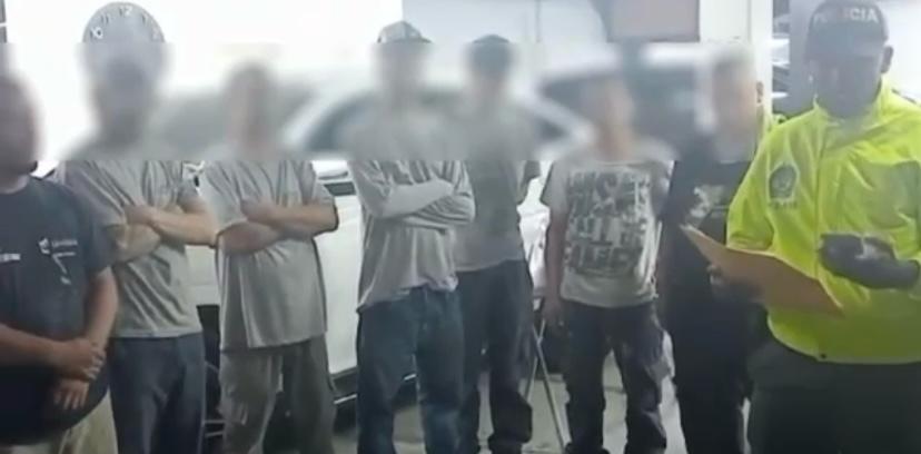 Desarticulan bandas criminales que azotaban a Medellín con robos de carros Desarticulan bandas criminales que azotaban a Medellín con robos de carros
