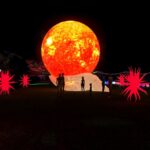 Magia navideña en Bogotá: Recorrido de luces y figuras gigantes