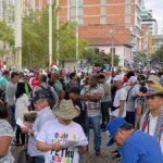 Organizaciones sindicales se movilizan en Medellín Organizaciones sindicales se movilizan en Medellín
