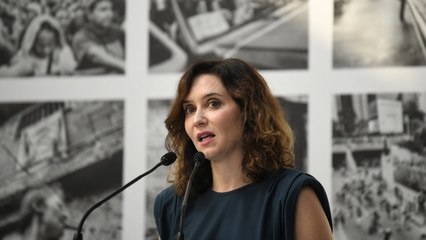 Ayuso ironiza sobre el ‘cante’ de Aldama ante el juez: «Espero que no le comparen también con Freddie Mercury» Ayuso ironiza sobre el ‘cante’ de Aldama ante el juez: «Espero que no le comparen también con Freddie Mercury»