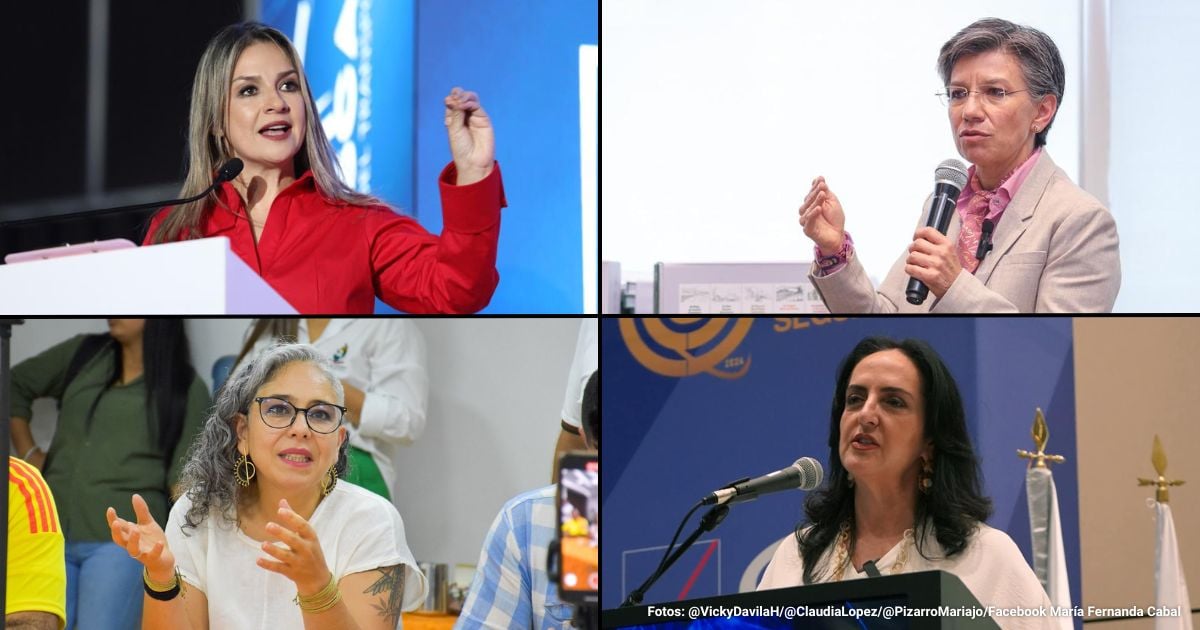 ¿Tendremos cuatro mujeres candidatas a la Presidencia en 2026?