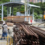 Noticias Medellín: Llegaron 290 rieles nuevos para el Metro