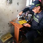Policía desmanteló acopio clandestino de motos en Medellín