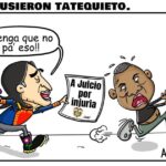 Caricatura: Le pusieron tatequieto