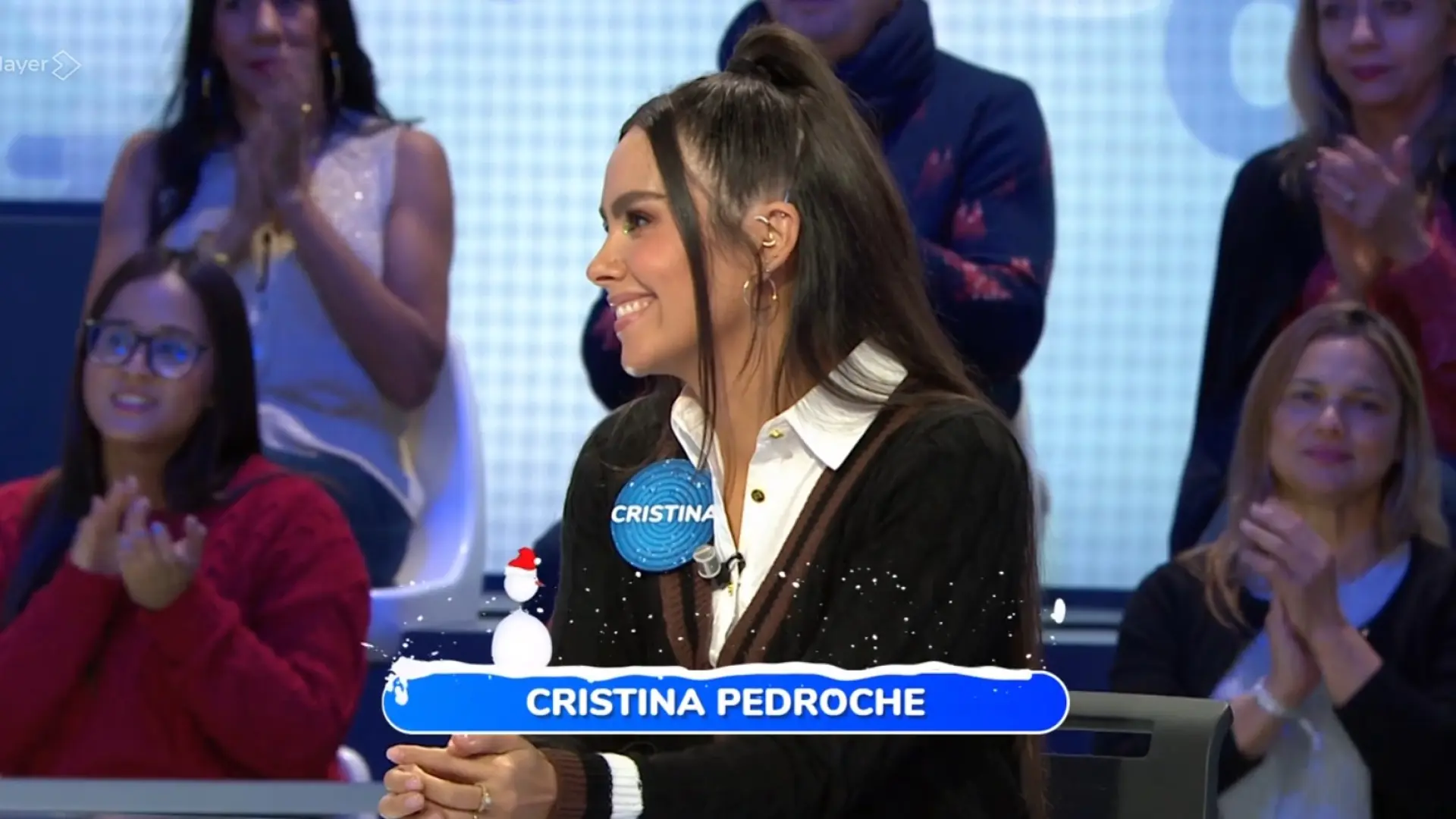 Cristina Pedroche sustituye a Mónica Cruz en ‘Pasapalabra’ para hablar de su vestido de las Campanadas Cristina Pedroche sustituye a Mónica Cruz en ‘Pasapalabra’ para hablar de su vestido de las Campanadas