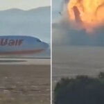 «Después de que el avión chocara contra el muro, los pasajeros salieron despedidos»