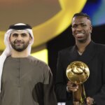 El Real Madrid domina en los Globe Soccer Awards con Vinícius y Aitana como mejores futbolistas del mundo El Real Madrid domina en los Globe Soccer Awards con Vinícius y Aitana como mejores futbolistas del mundo