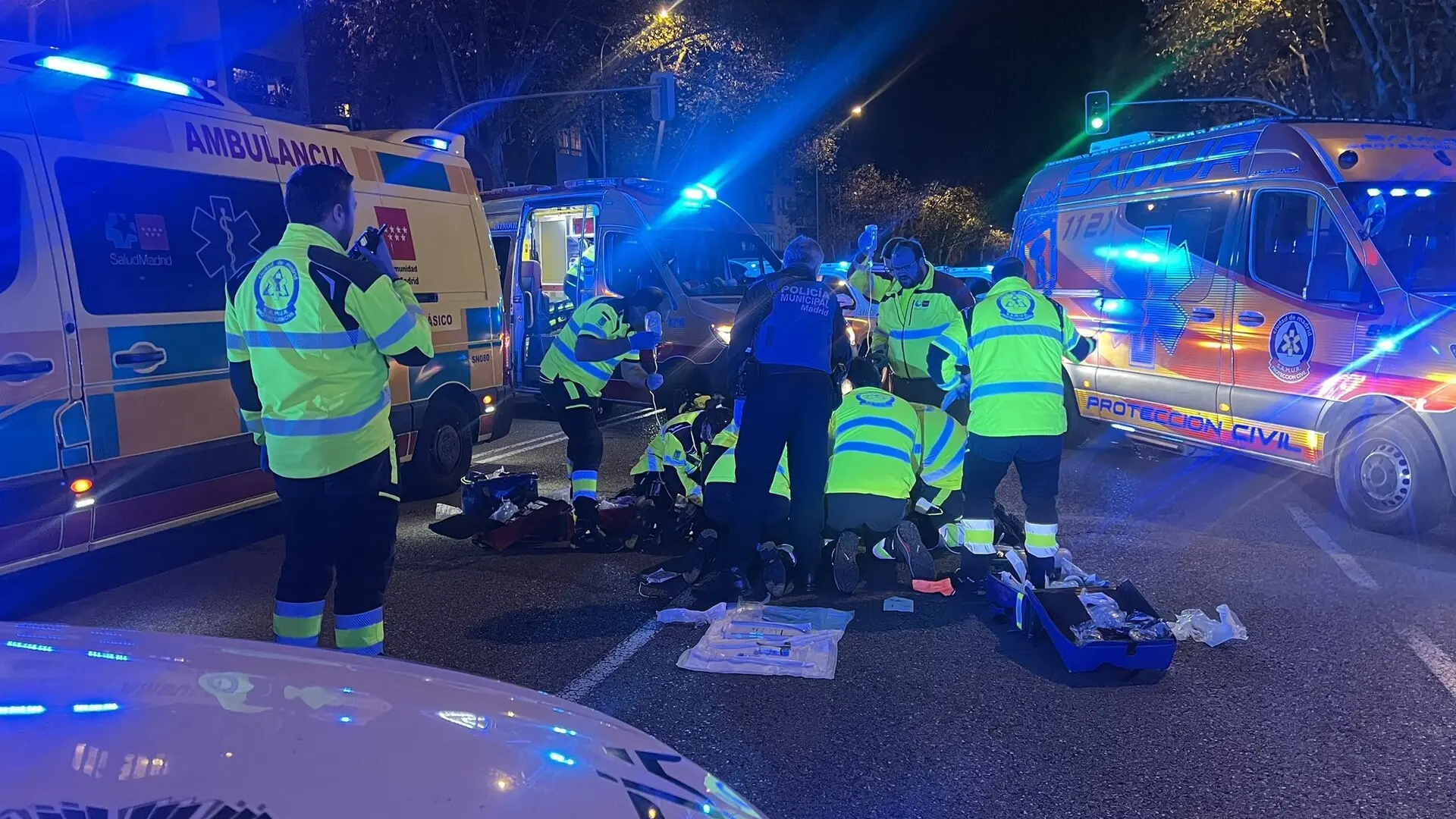 Muere el joven atropellado en Nochebuena cuando cruzaba la calle en Chamberí Muere el joven atropellado en Nochebuena cuando cruzaba la calle en Chamberí