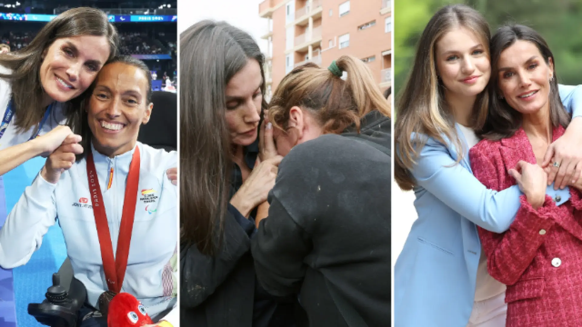 del dolor en la DANA al abrazo con Leonor y un ‘selfie’ olímpico