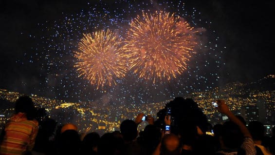 Medellín: Más de 700 riñas atendió la policía en festejo de la alborada
