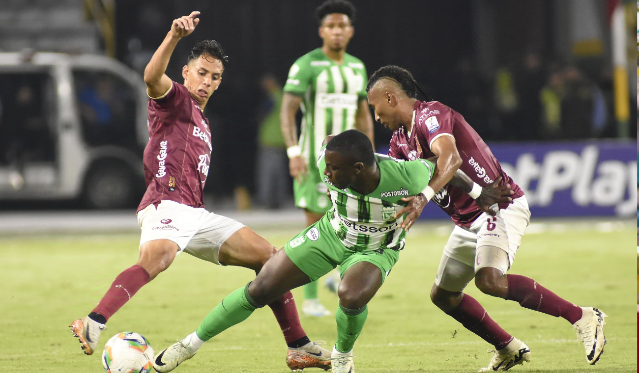 Tolima y Nacional empatan 1-1 en la final de Liga Betplay 2 Tolima y Nacional empatan 1-1 en la final de Liga Betplay 2