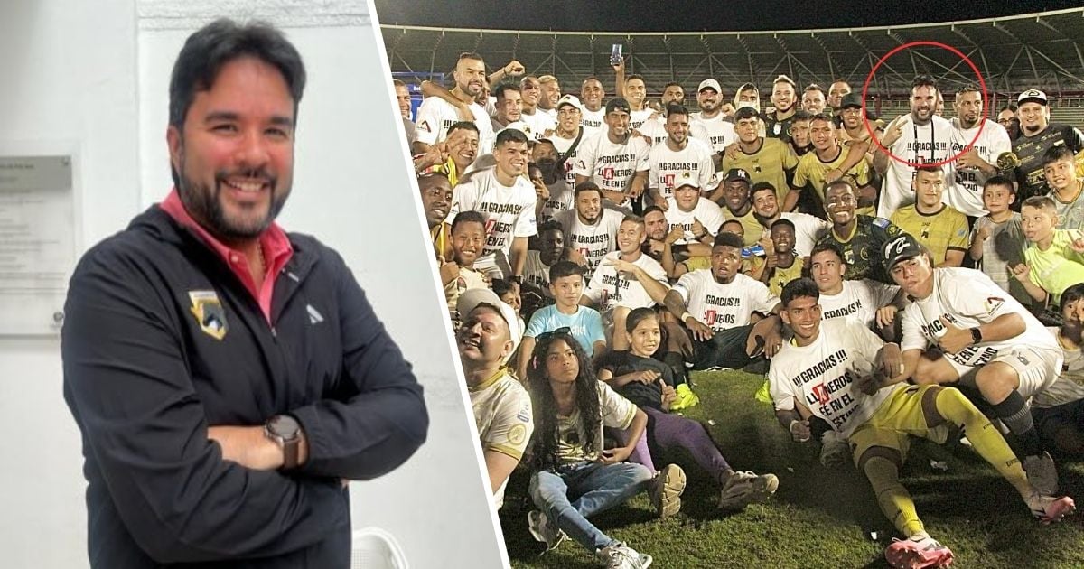 quién es el antioqueño que logró poner al club en la A del fútbol colombiano