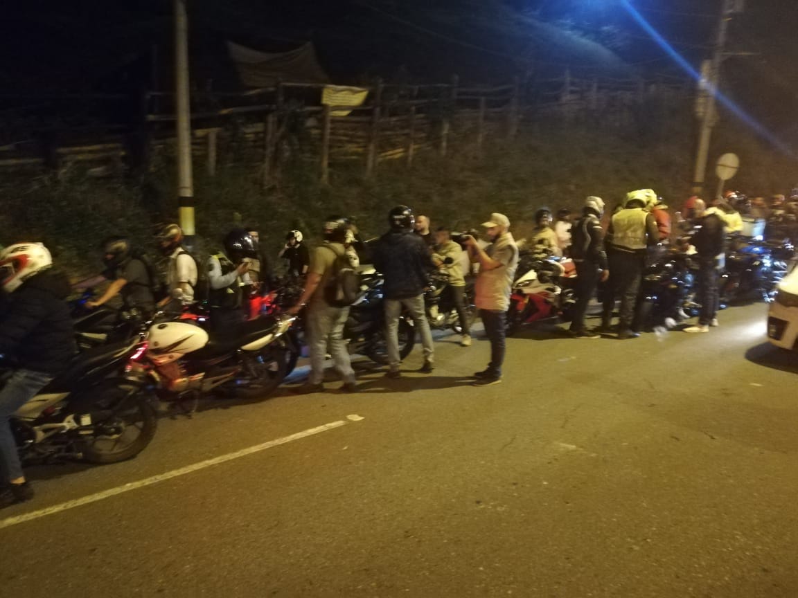 Vecinos furiosos y Galán pone el freno a los piques ilegales en Bogotá