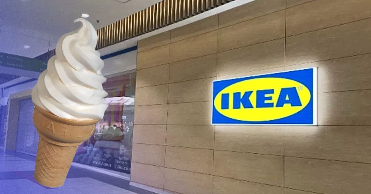 Este es el helado en Ikea que le sale por menos de .000; es cremoso y rico