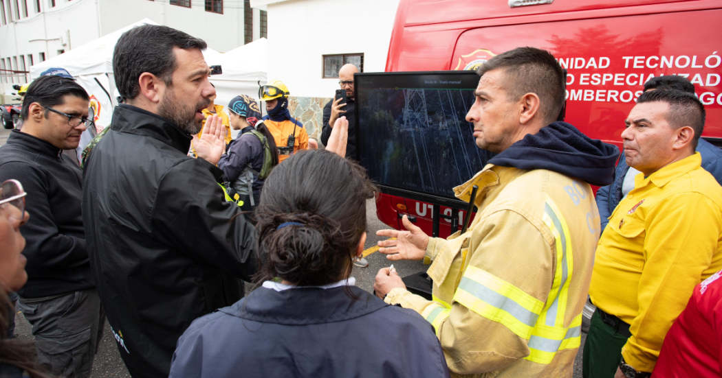Bomberos de Bogotá lograron apagar incendio en el Batallón de logística