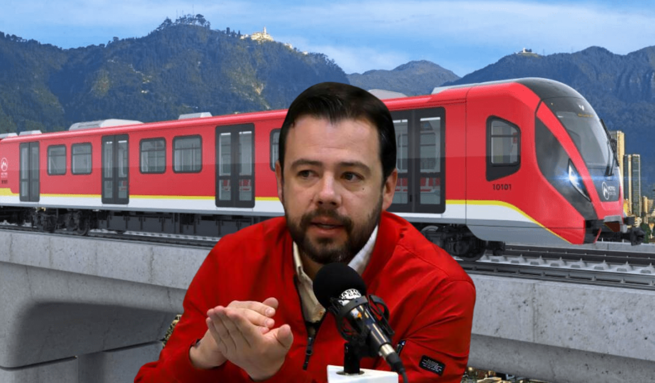 Galán defiende el Metro con las uñas: plata estaría asegurada Galán defiende el Metro con las uñas: plata estaría asegurada