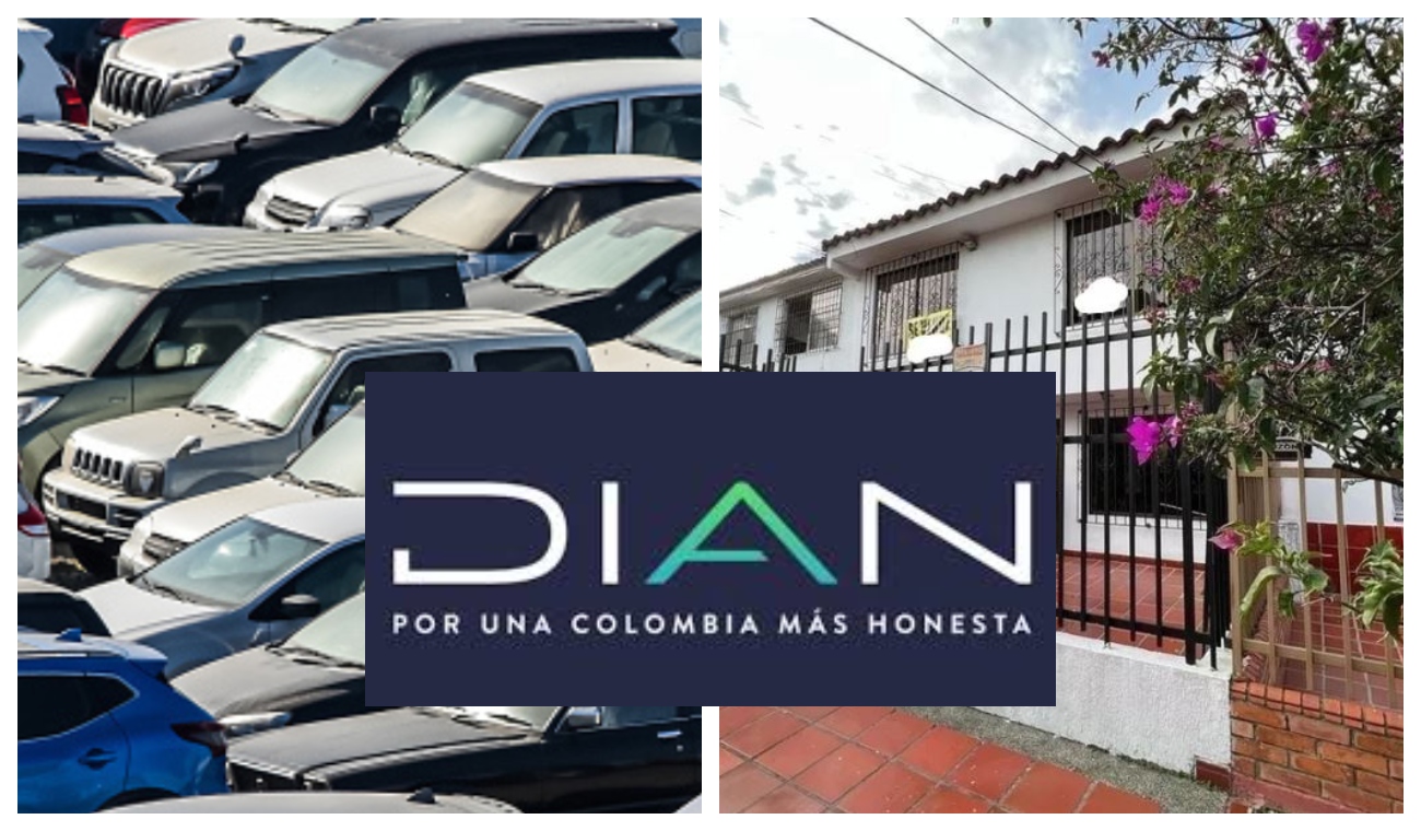 DIAN abre remates de casas, carros y motos baratas sin salir de casa