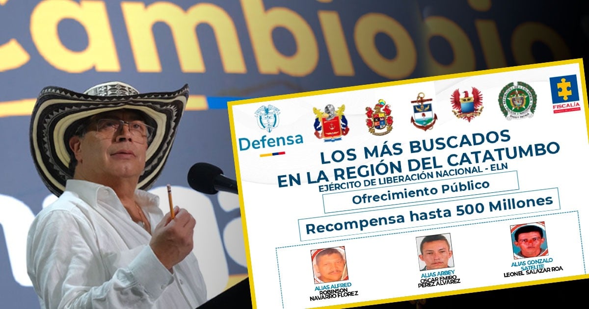 ¿Quiénes son los 10 comandantes del ELN por los que se ofrecen recompensas en el Catatumbo? ¿Quiénes son los 10 comandantes del ELN por los que se ofrecen recompensas en el Catatumbo?