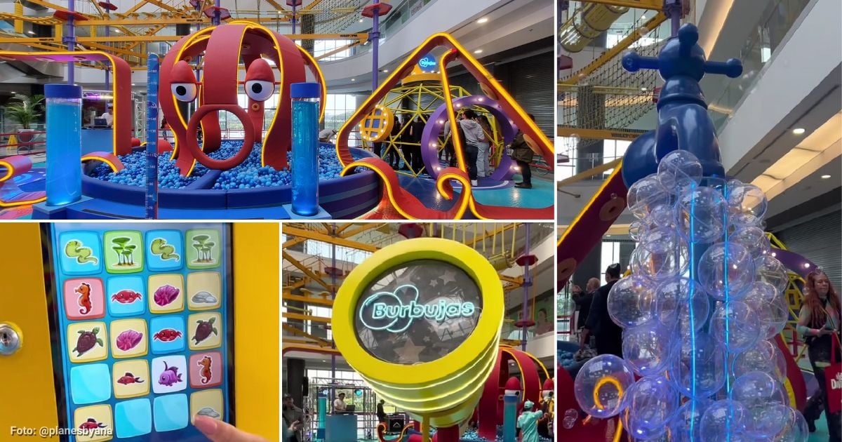 El plan en Bogotá para disfrutar de un mundo de burbujas; piscina de pelotas, juegos y mucho más