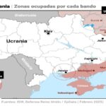 Estas son las zonas bajo control ruso en Ucrania