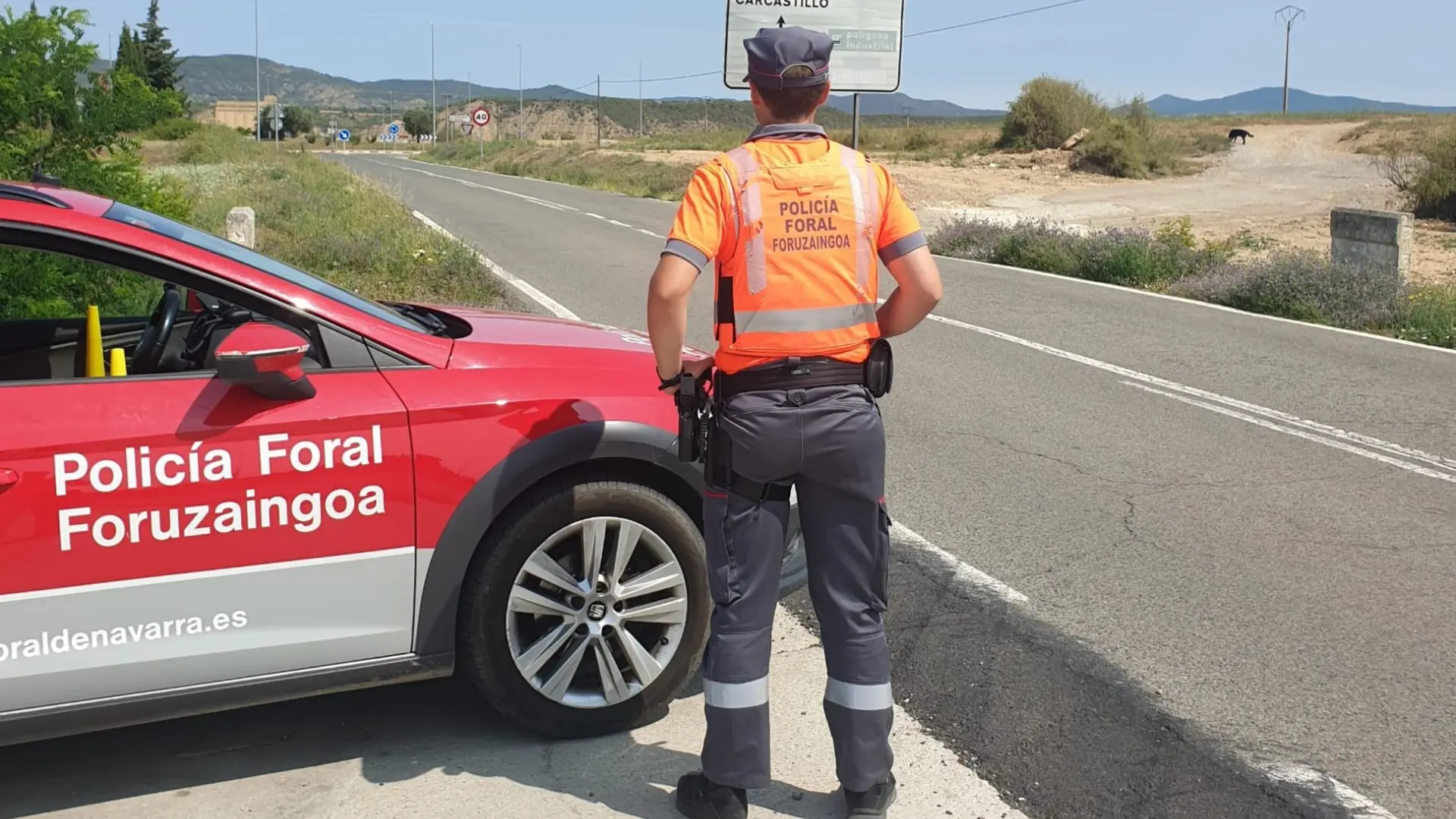 La Policía de Tudela intercepta a una mujer que escondía en su maletero al hombre que tenía una orden de alejamiento sobre ella