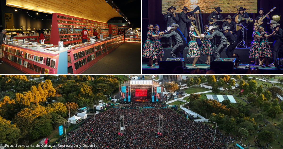 Prográmese para el calendario de eventos en Bogotá 2025; música, arte y cultura