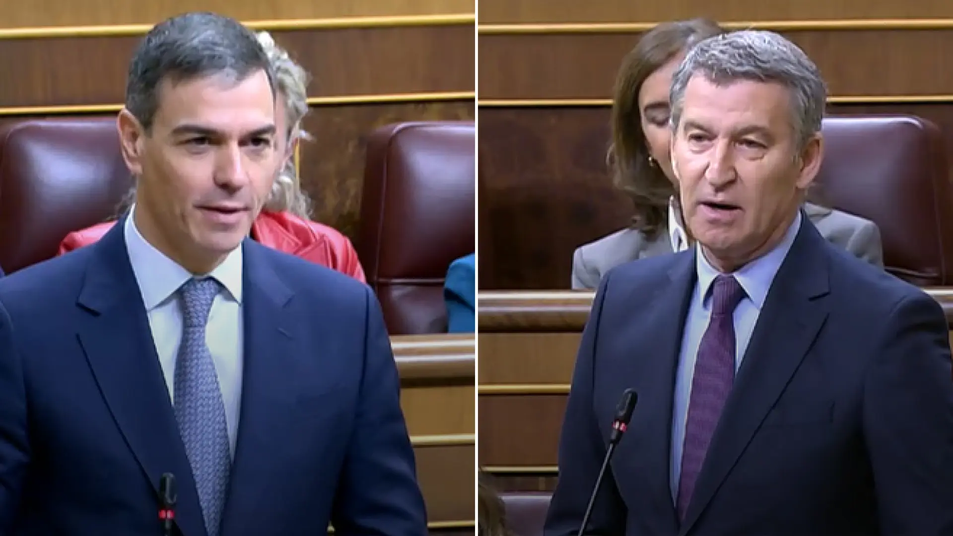 Sánchez quita hierro al «debate» por el SMI ante la ausencia de Montero y Feijóo le acusa de «sacar tajada» con la subida Sánchez quita hierro al «debate» por el SMI ante la ausencia de Montero y Feijóo le acusa de «sacar tajada» con la subida