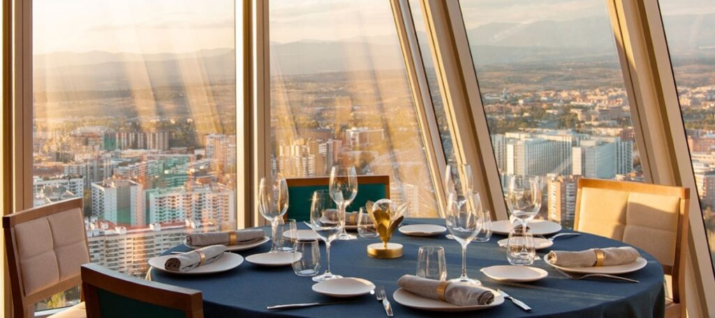 El restaurante más alto de Madrid: cocina con vistas en el estrella Michelin
