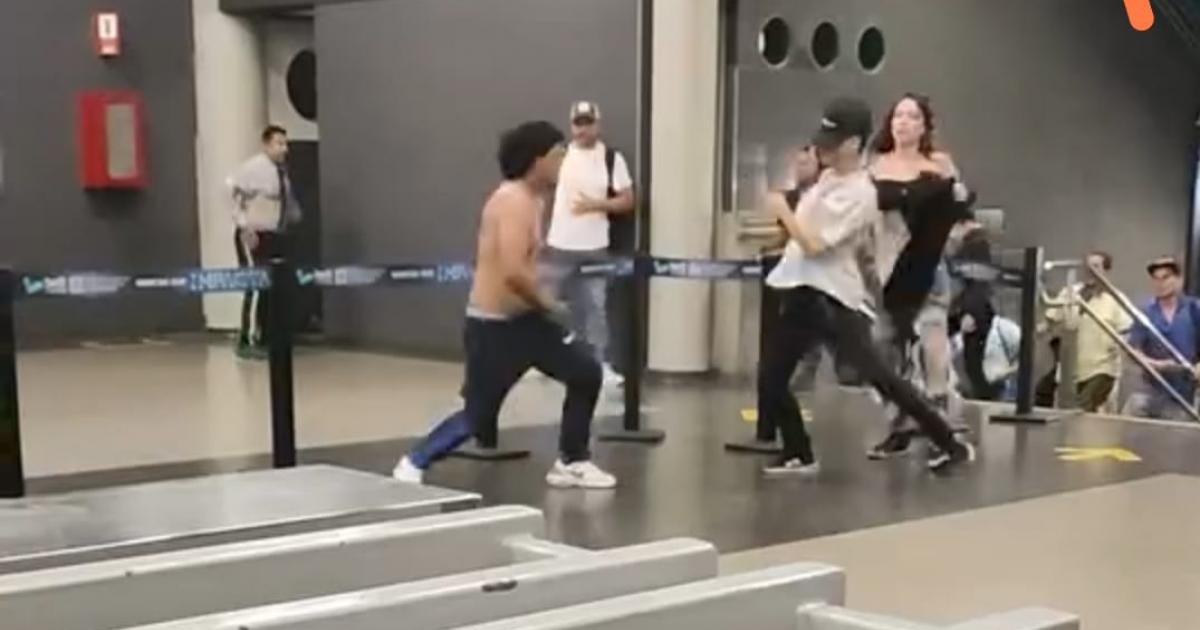 Noticias Medellín: ¡Indignante! Pelea en el Metro captada en un video