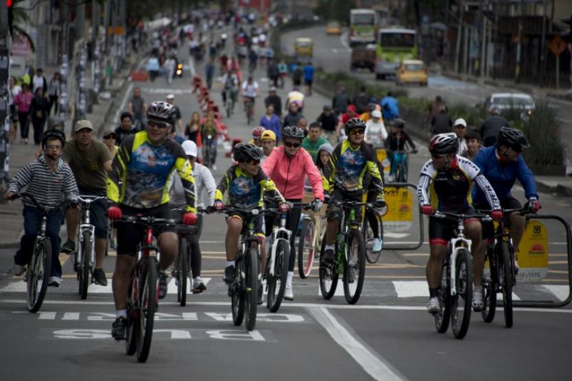 Se dañó el viaje a la Calera: Ciclistas andan pedaleando con miedo