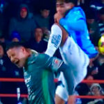 La controvertida y peligrosa ‘patada voladora’ a James Rodríguez en la Liga Mexicana La controvertida y peligrosa ‘patada voladora’ a James Rodríguez en la Liga Mexicana