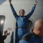 las cifras de su histórico viaje al espacio con la nave de Blue Origin