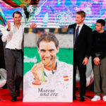 Rafa Nadal, homenajeado en el COE: «No he vuelto a coger una raqueta»