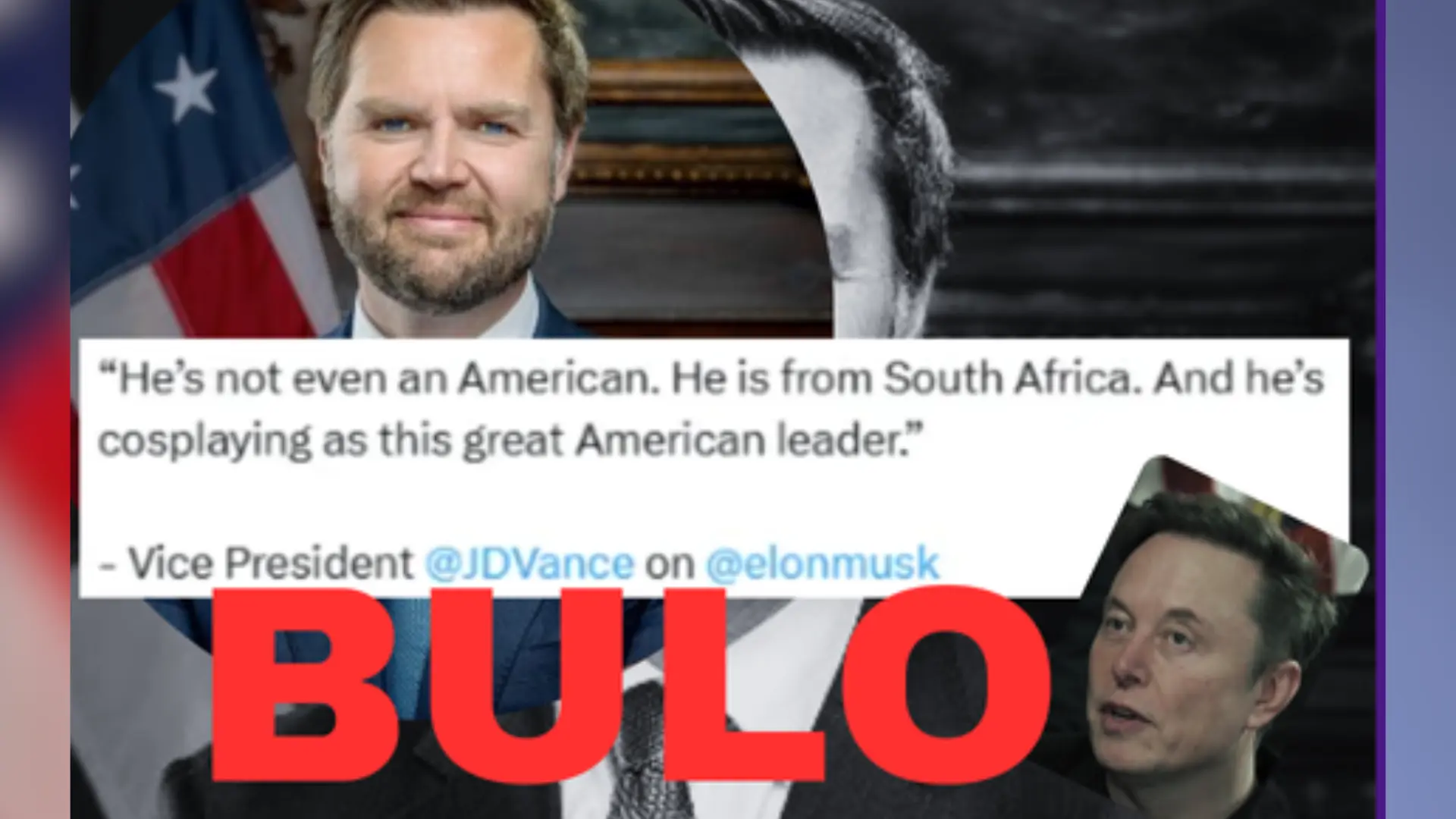 Estos audios en los que JD Vance insulta y critica a Elon Musk no son reales
