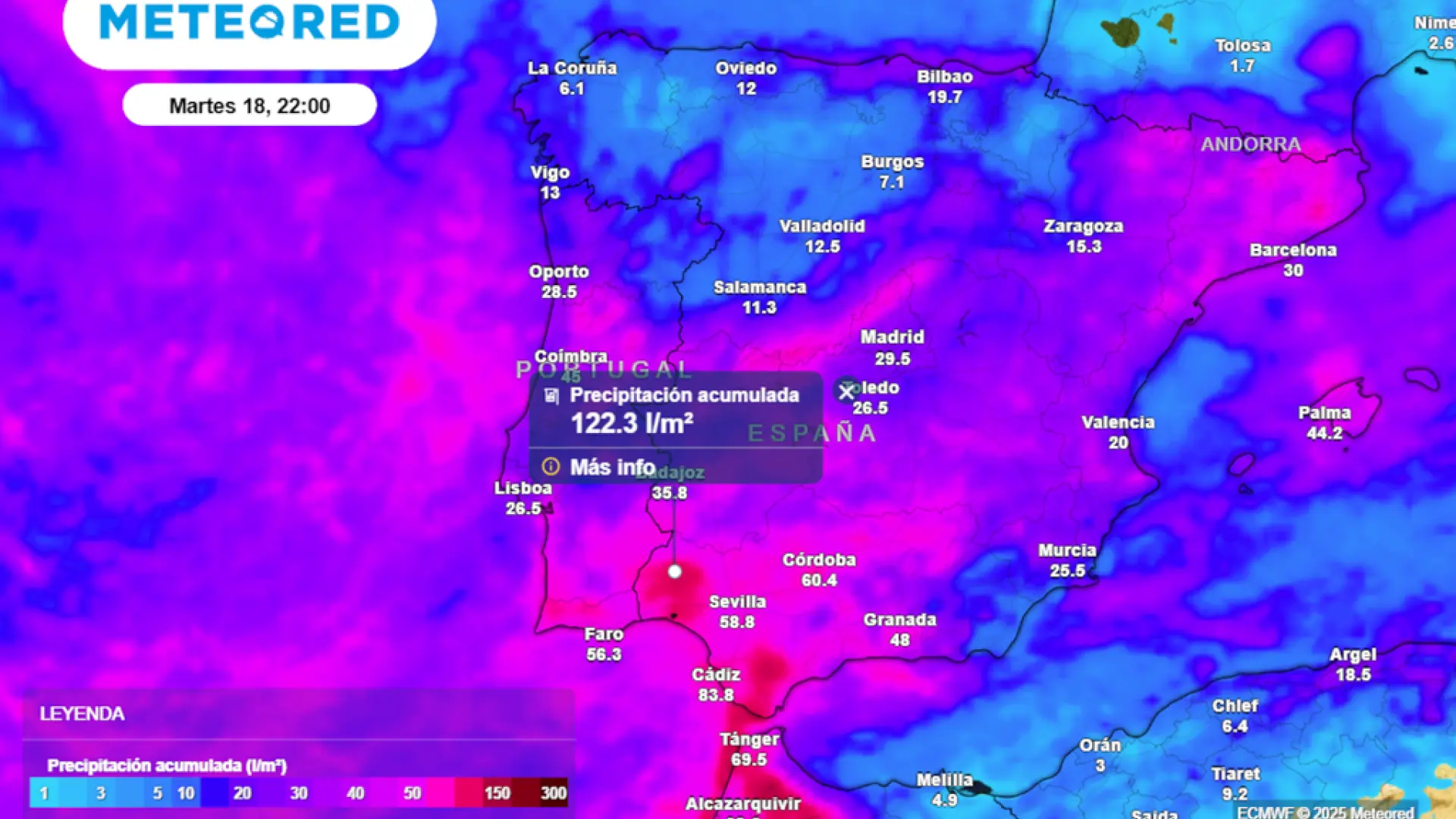 Laurence tomará el testigo de Konrad y amenaza con dejar lluvias las próximas tres semanas