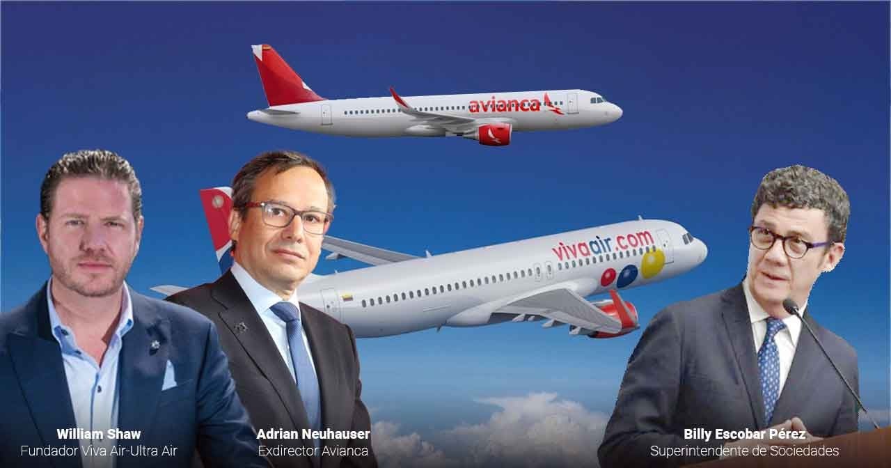 Quiénes tendrán que pagar las millonarias multas por la fracasada unión entre Viva Air y Avianca
