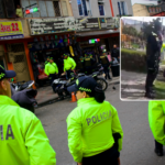 Le reiniciaron el ‘Windows’: Policía agredió a motociclista en el CAI