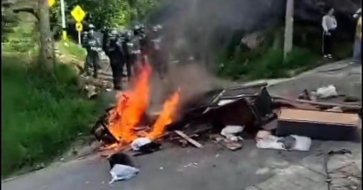 Noticias Medellín: En asonada terminó operativo por construcción ilegal