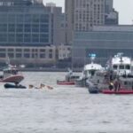 Accidente en Nueva York: muere una familia española al estrellarse un helicóptero en el río Hudson
