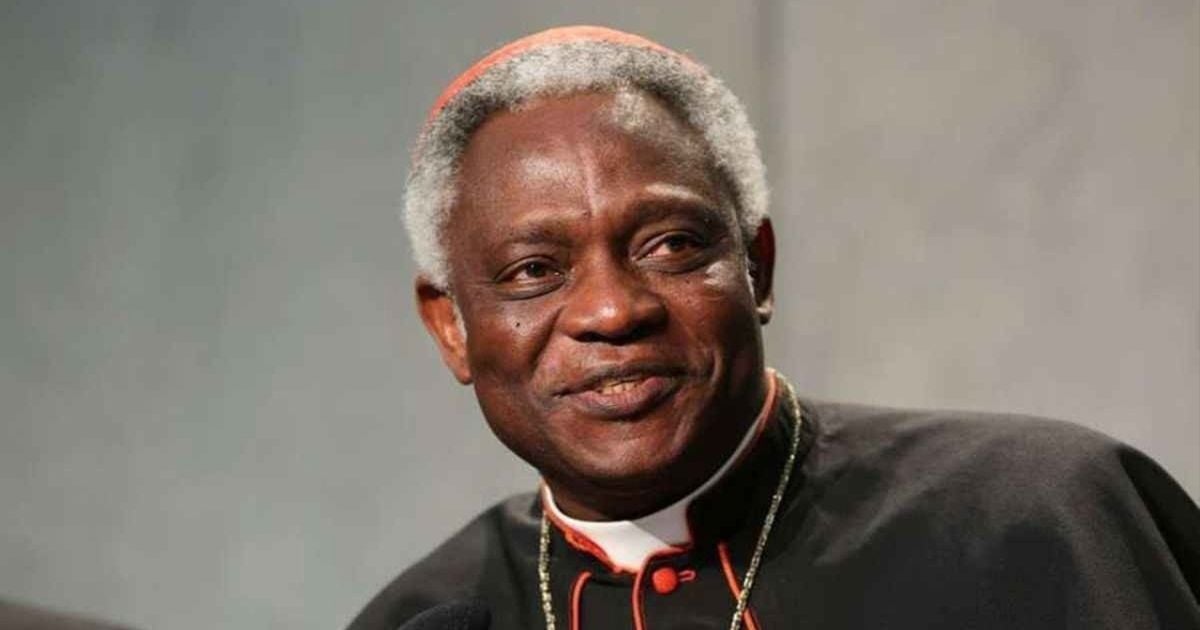 Él es Peter Turkson, el cardenal africano que suena para ser el primer papa negro